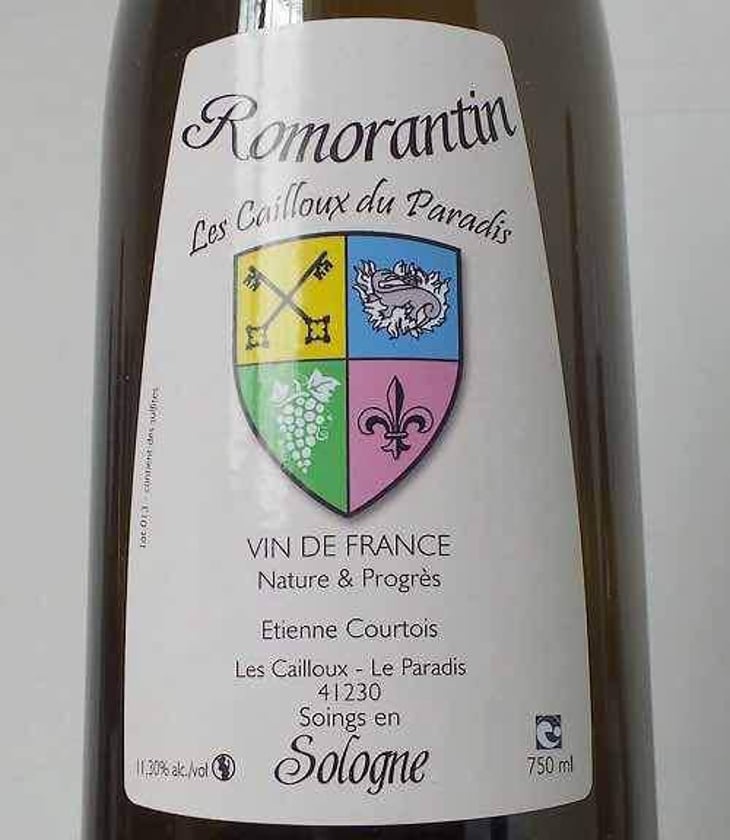 Romorantin - Les Cailloux du Paradis - Claude & Etienne Courtois 