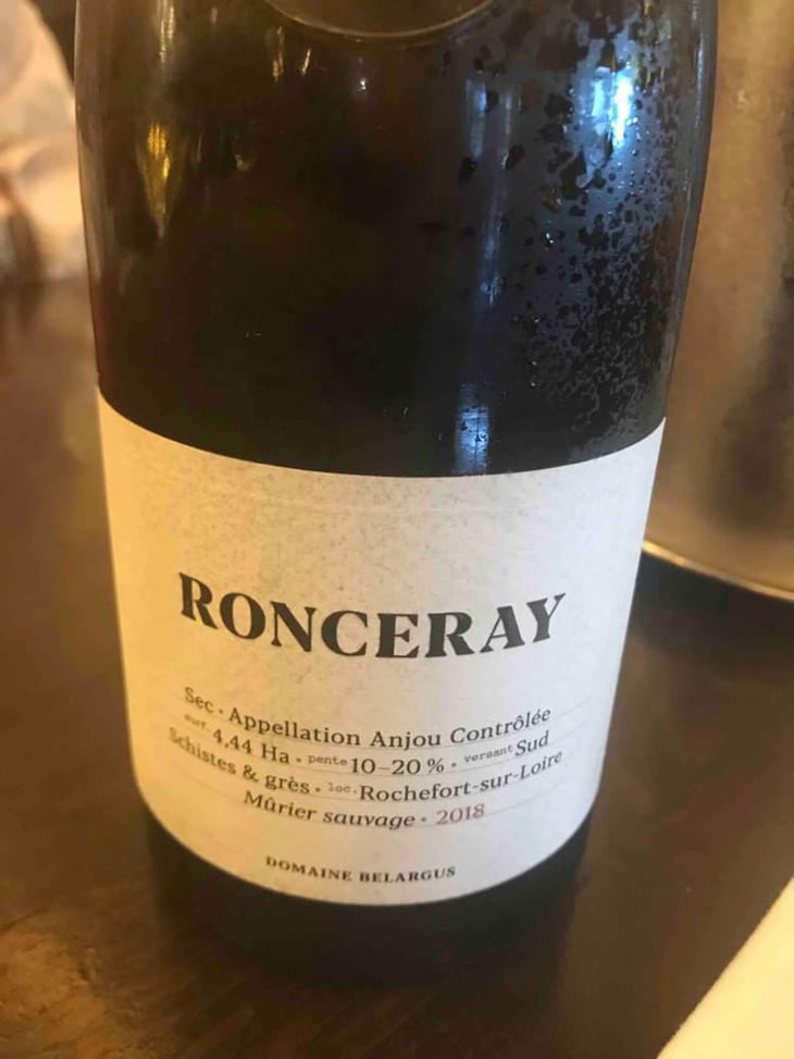 Ronceray - Domaine Belargus - Adrien Moreau & Ivan Massonnat -2018
