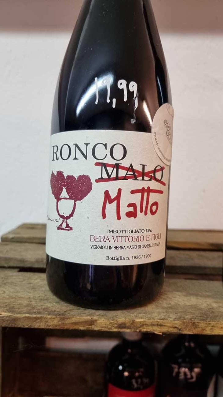 Ronco Matto - Azienda Agricola Vittorio Bera & Figli - Alessandra e Gianluigi Bera -2020