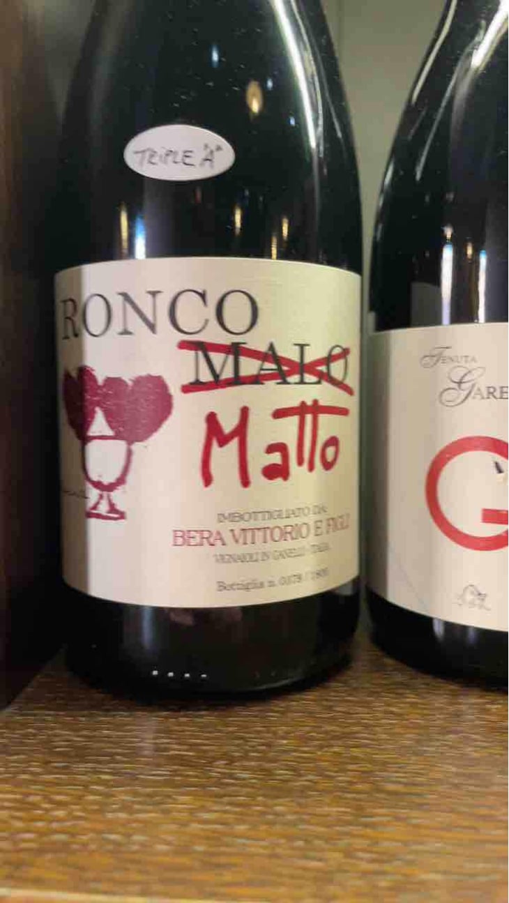 Ronco Matto - Azienda Agricola Vittorio Bera & Figli - Alessandra e Gianluigi Bera -2020