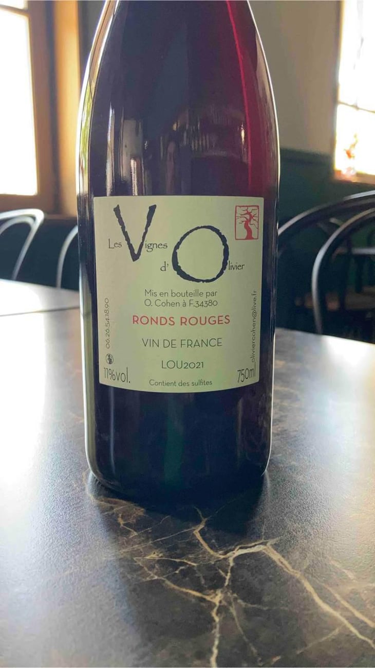 Ronds Rouges - Les Vignes d'Olivier - Olivier Cohen 