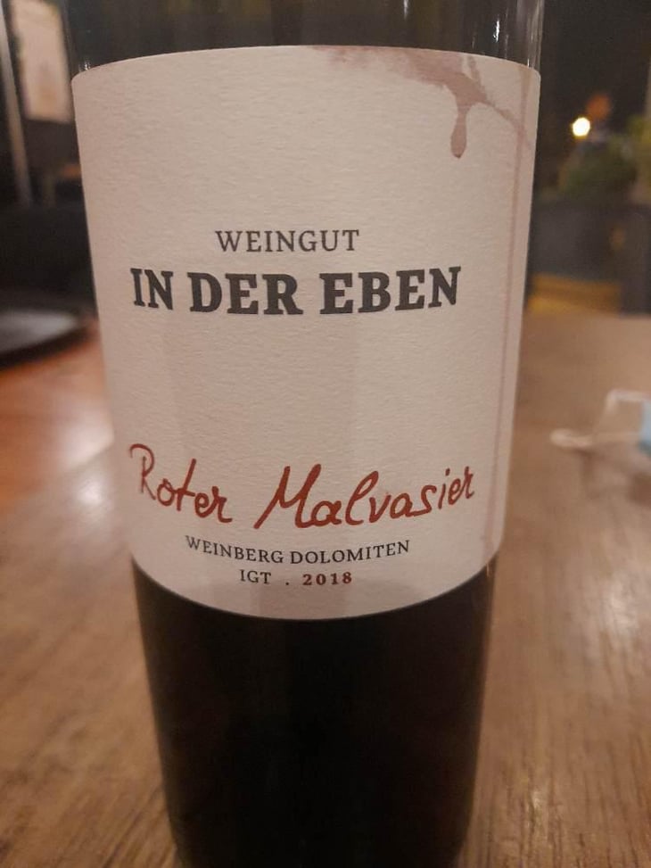 Roter Malvasier - Weingut In Der Eben - Urban Plattner 