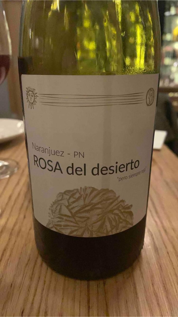 Rosa Del Desierto - Bodega Naranjuez - Antonio Vilchez Valenzuela 