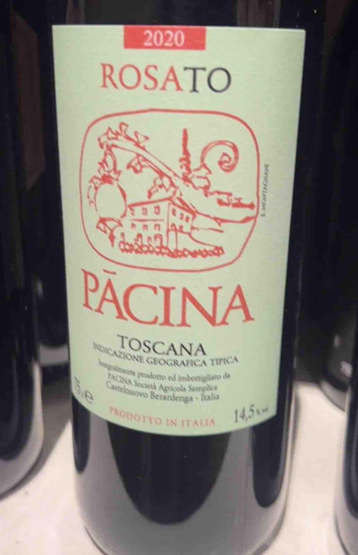 Rosato - Azienda Agricola Pācina - Giovanna Tiezzi, Stefano Borsa, Maria Borsa, Carlo Borsa, Roberto Maccari, Elisabeth Racine 