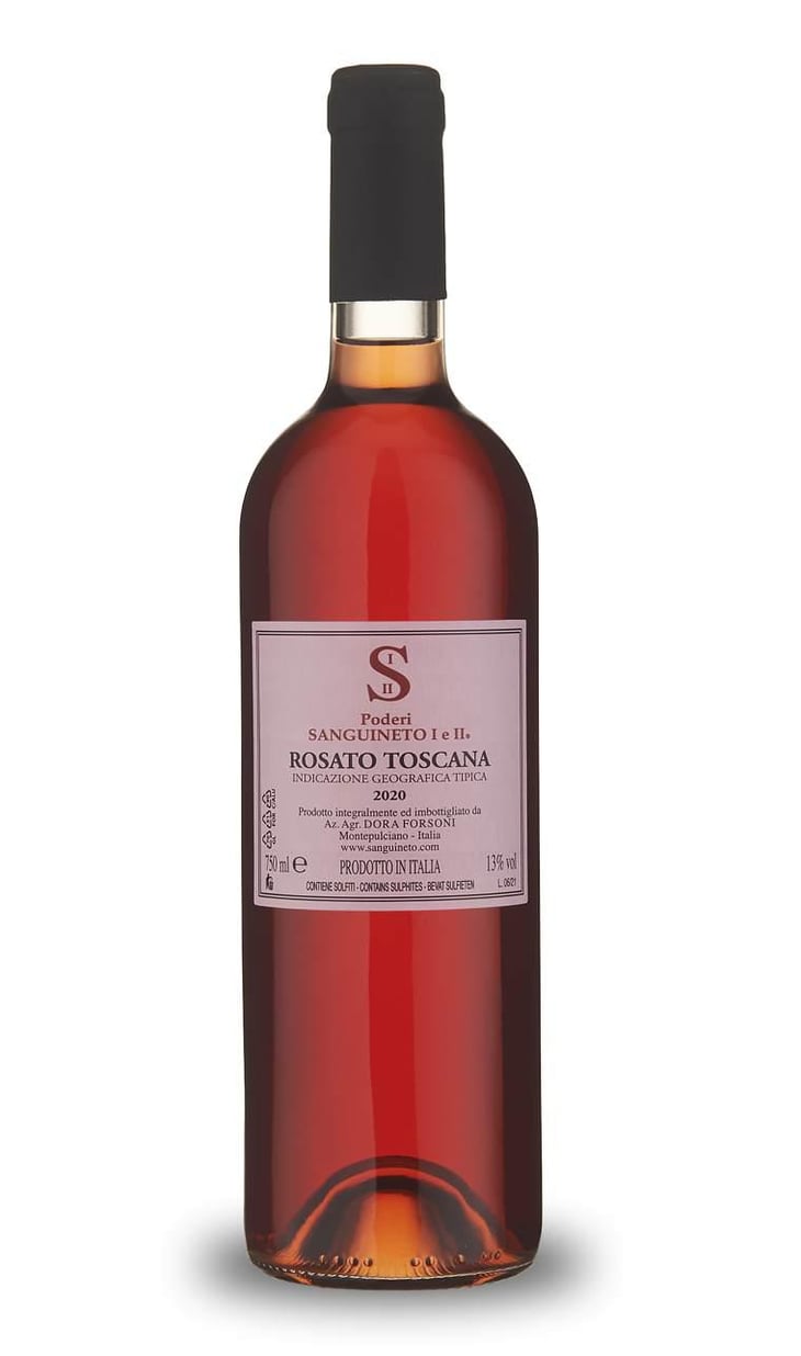 Rosato Toscana - Poderi Sanguineto - Dora Forsoni 