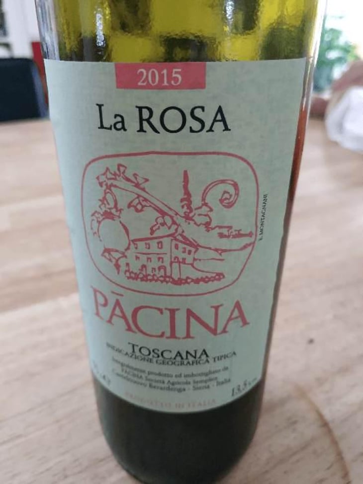 Rosato - Azienda Agricola Pācina - Giovanna Tiezzi, Stefano Borsa, Maria Borsa, Carlo Borsa, Roberto Maccari, Elisabeth Racine 