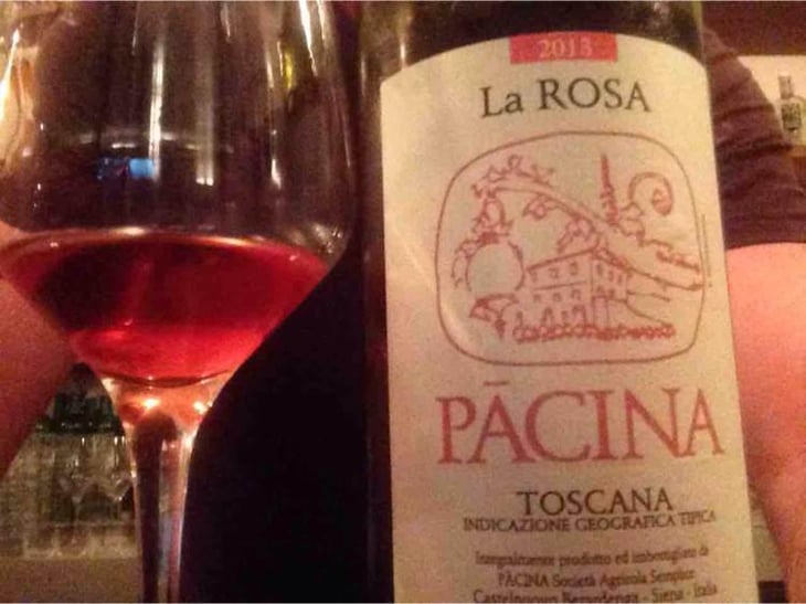 Rosato - Azienda Agricola Pācina - Giovanna Tiezzi, Stefano Borsa, Maria Borsa, Carlo Borsa, Roberto Maccari, Elisabeth Racine 