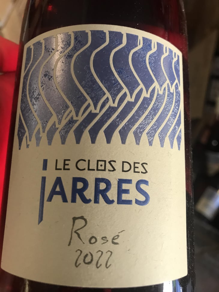 Rosé - Le Clos Des Jarres - Vivien Hemelsdael 