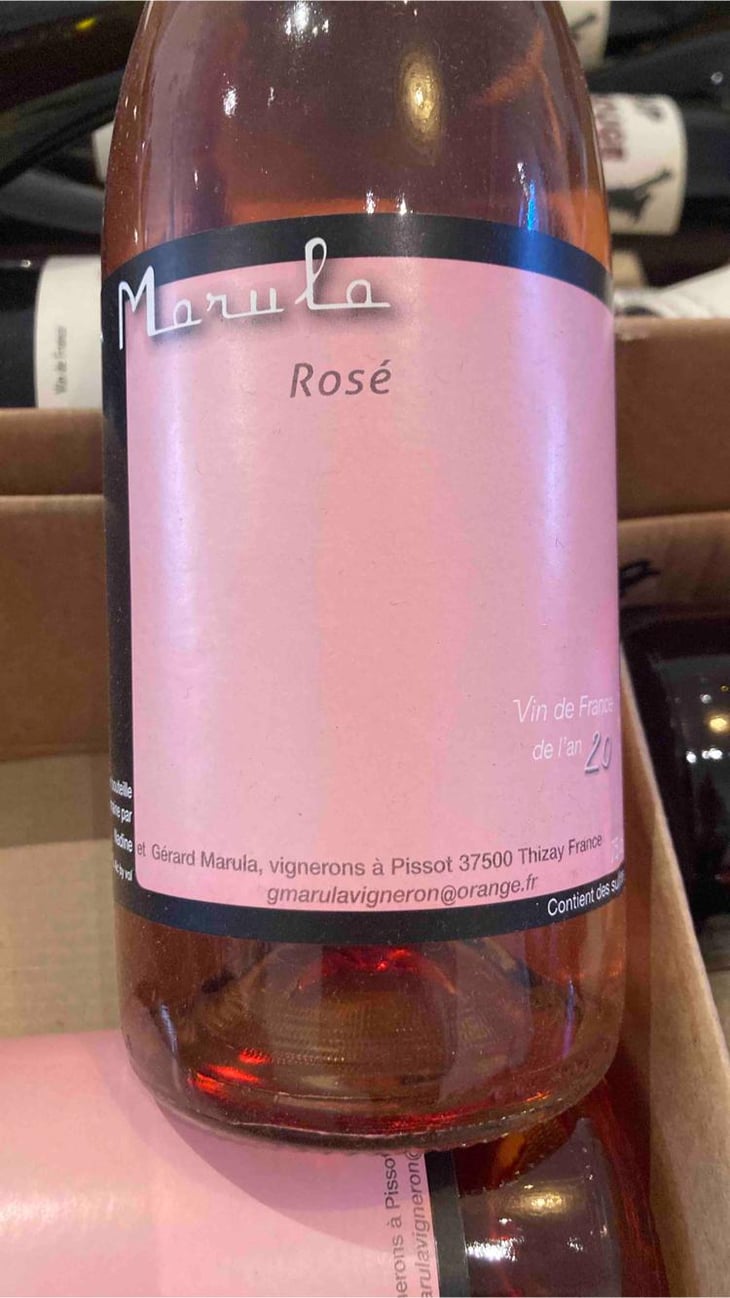 Rosé - Marula - Nadine et Gérard Marula 