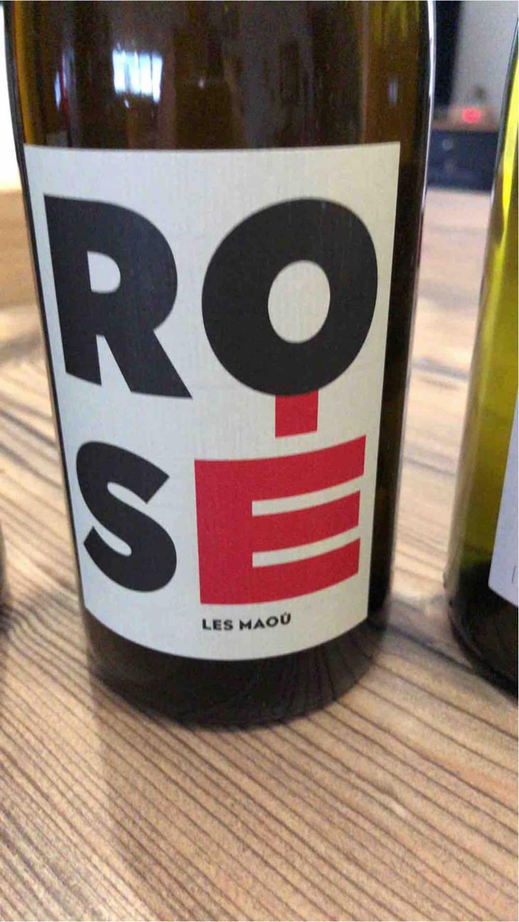 Rosé - Les Maoù - Aurélie & Vincent Garreta -2020