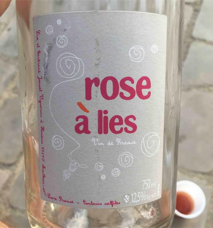 Rose à Lies - Domaine Jousset - Lise & Bertrand Jousset 