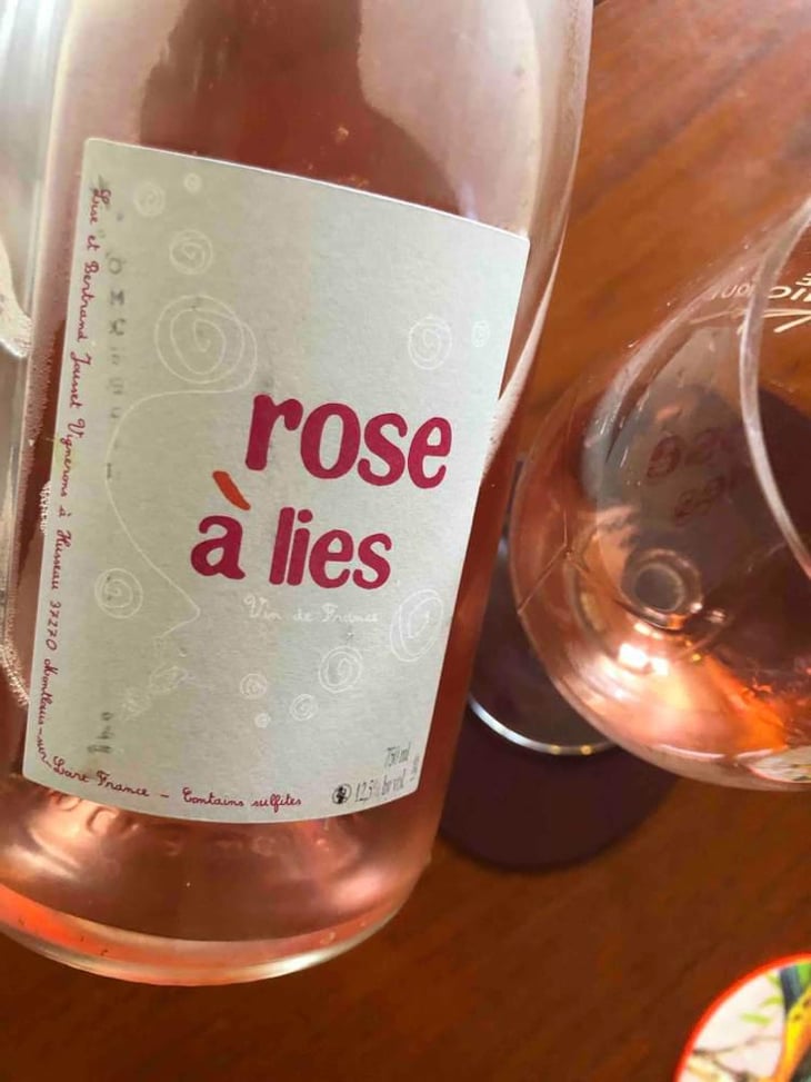Rose à Lies - Domaine Jousset - Lise & Bertrand Jousset 