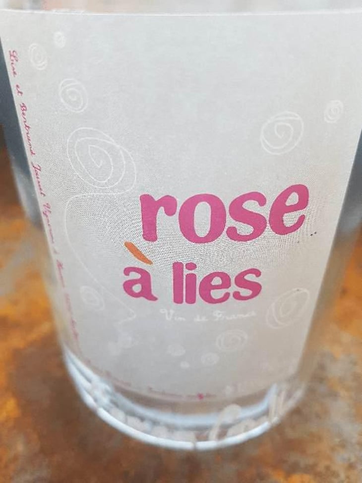 Rose à Lies - Domaine Jousset - Lise & Bertrand Jousset 