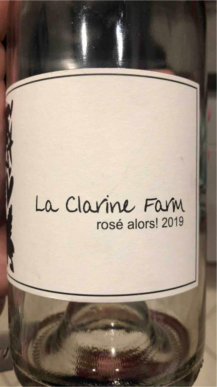 Rosé Alors! - La Clarine Farm - Hank Beckmeyer 