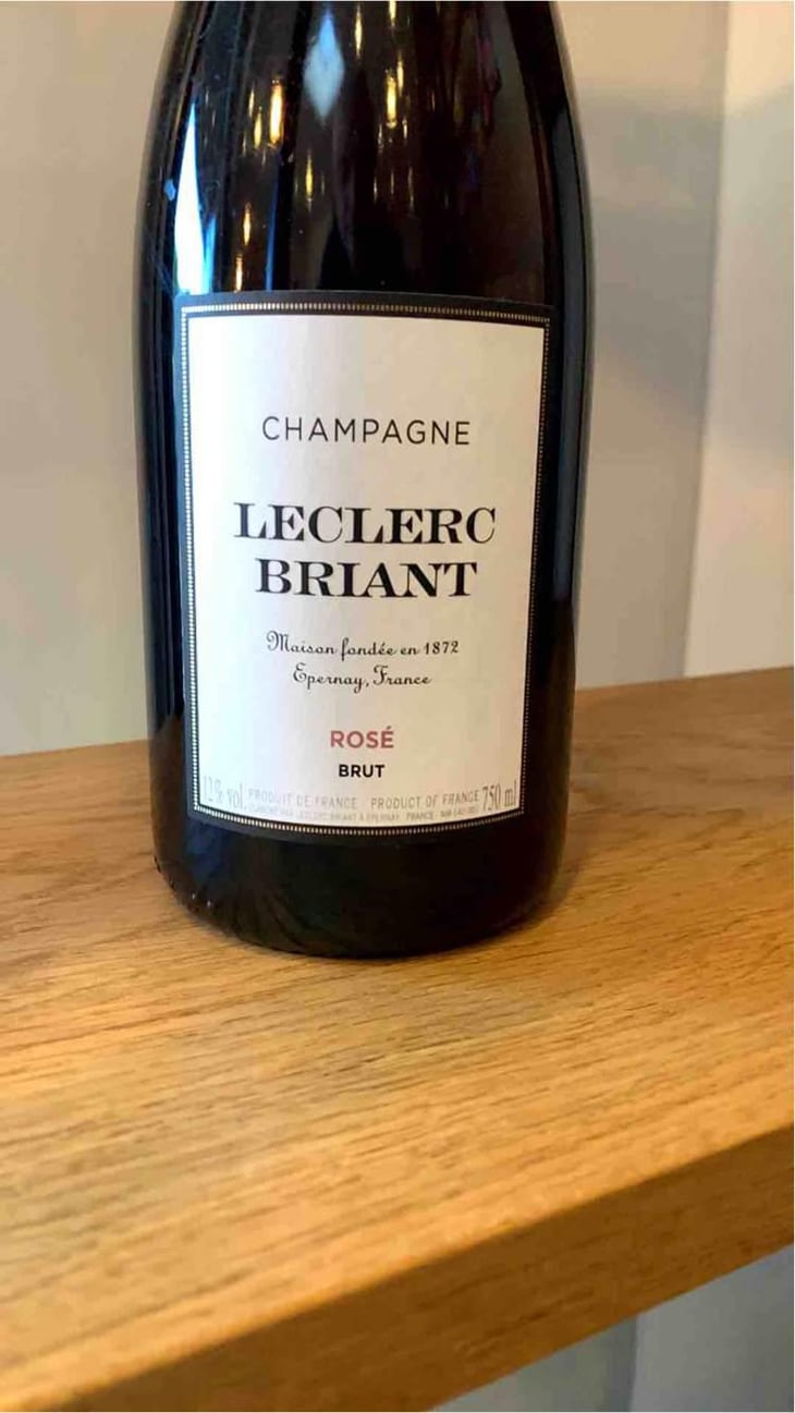 Rosé Brut - Champagne Leclerc Briant - Frédéric Zeimett 