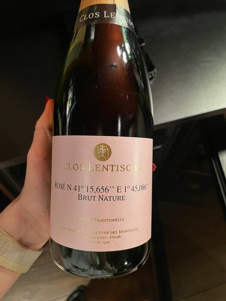 Rose Brut Nature - Clos Lentiscus - Manel Aviñó 