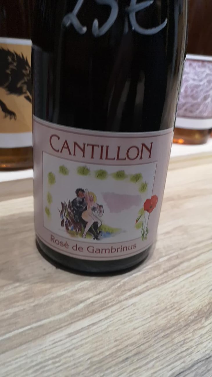 Rosé De Gambrinus - Brasserie Cantillon (BEER) - Brasserie Cantillon (BEER) 