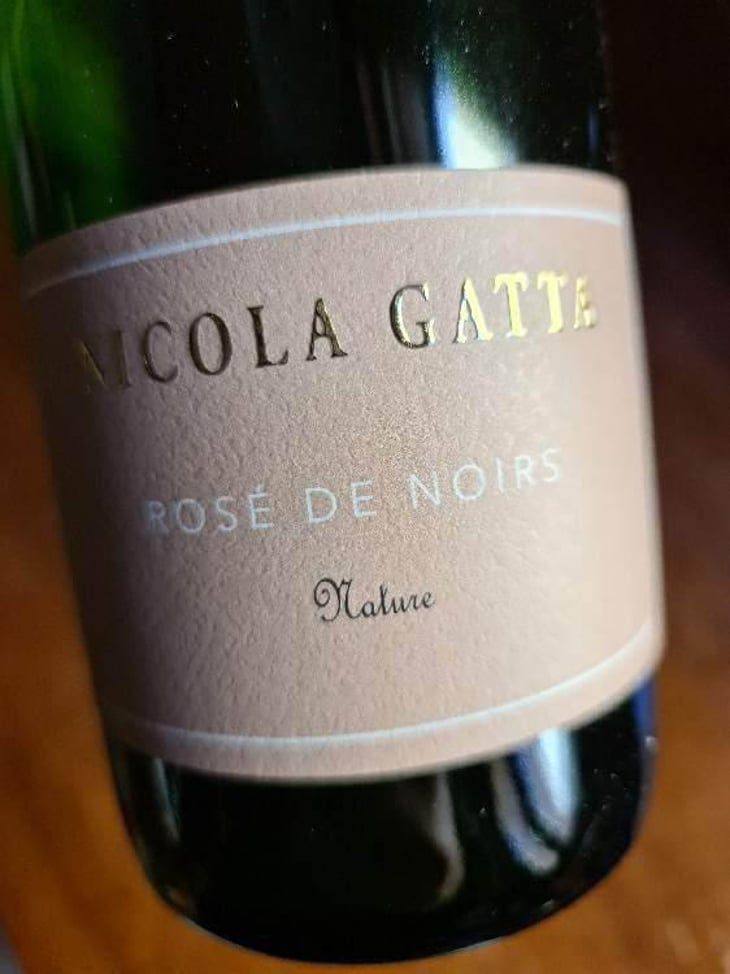 Rosé de Noirs - Nicola Gatta - Metodo Classico - Nicola Gatta 