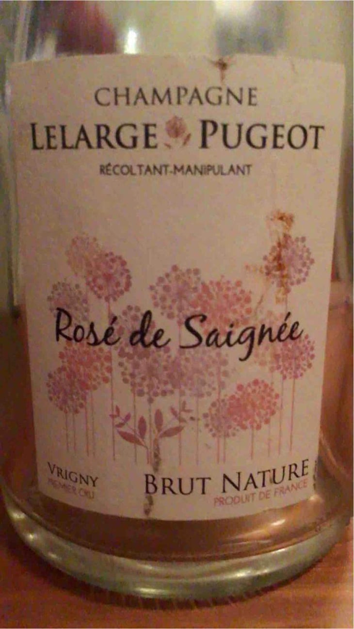 Rosé de Saignée - Champagne Lelarge Pugeot - Famille Lelarge 