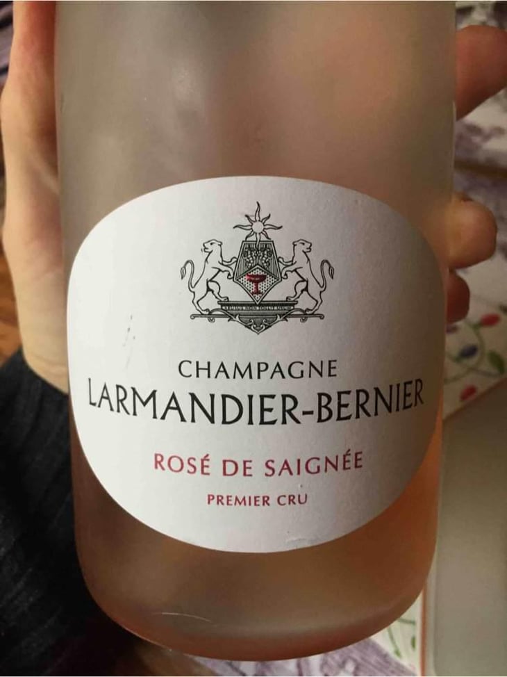 Rosé de Saignée - Premier Cru - Champagne Larmandier-Bernier - Pierre, Sophie & Arthur Larmandier 