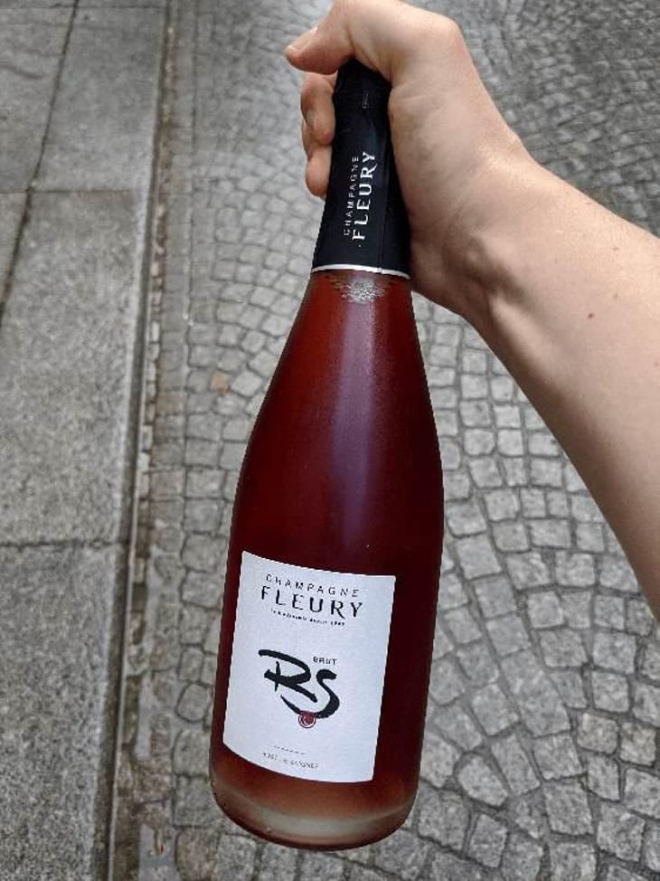 Rosé de Saignée - Champagne Fleury - Morgane, Jean-Sébastien & Benoit Fleury 