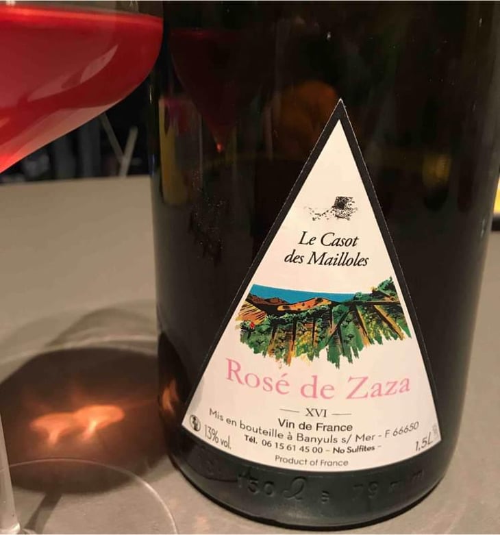 Rosé de Zaza - Casot des Mailloles - Jordi Perez 