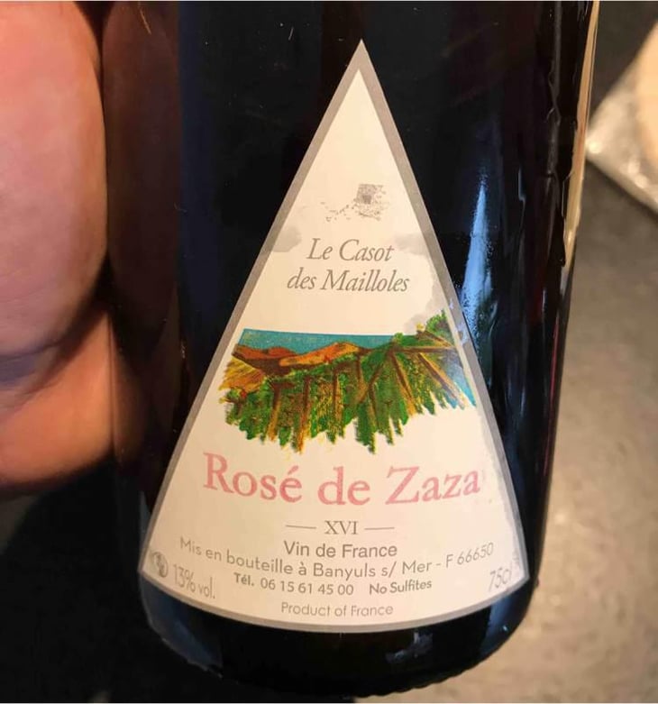 Rosé de Zaza - Casot des Mailloles - Jordi Perez 