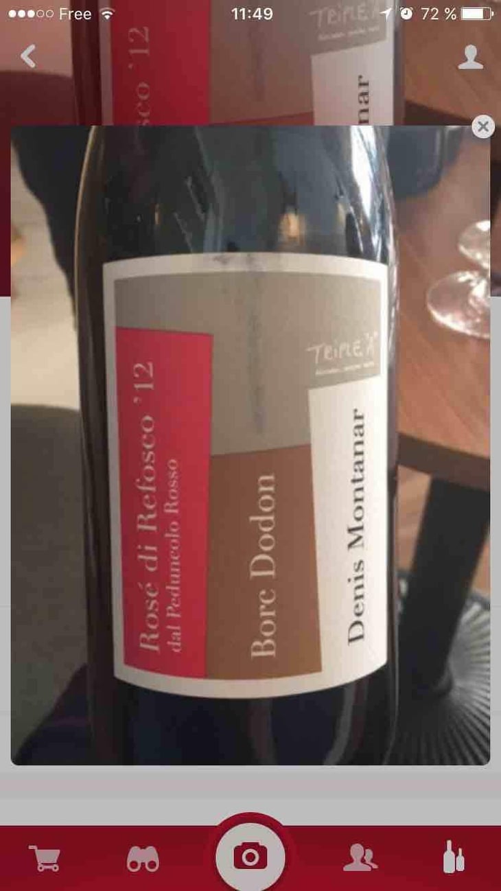 Rosé di Refosco dal Peduncolo Rosso Borc Dodon - Azienda Agricola Denis Montanar - Denis Montanar 