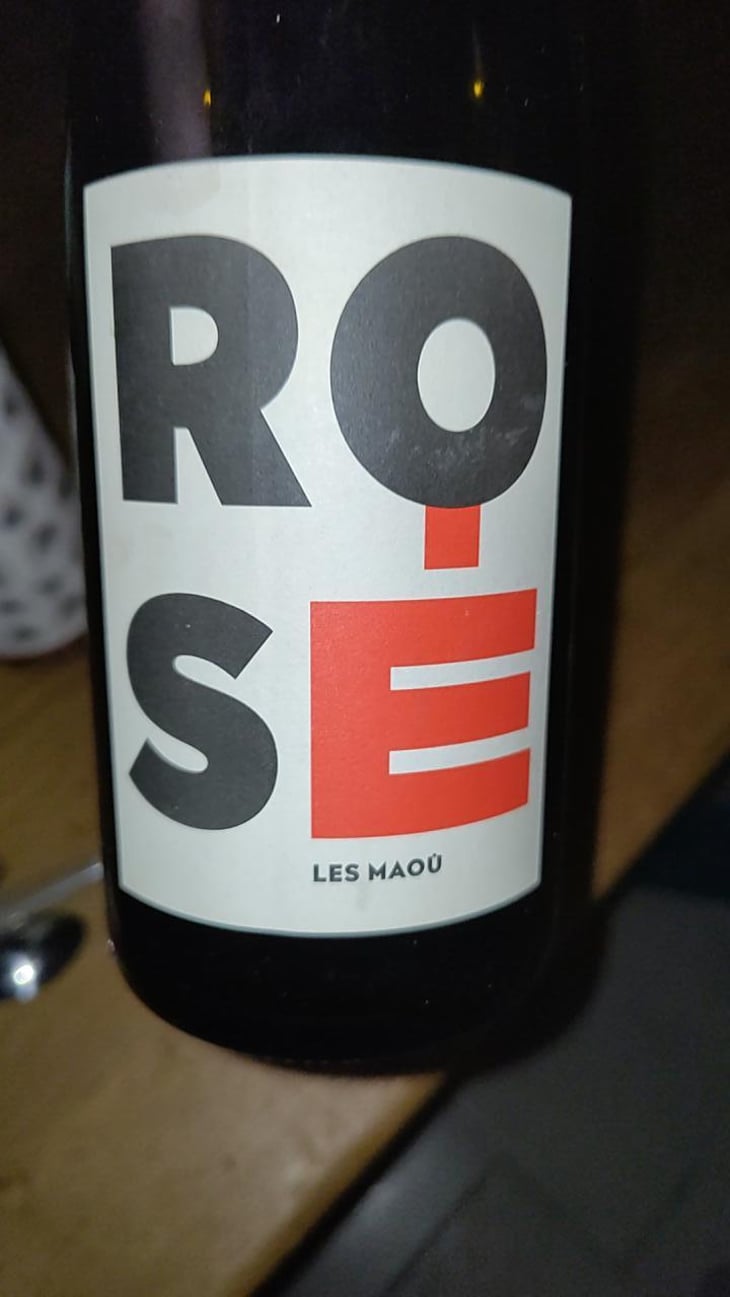 Rosé - Les Maoù - Aurélie & Vincent Garreta -2020