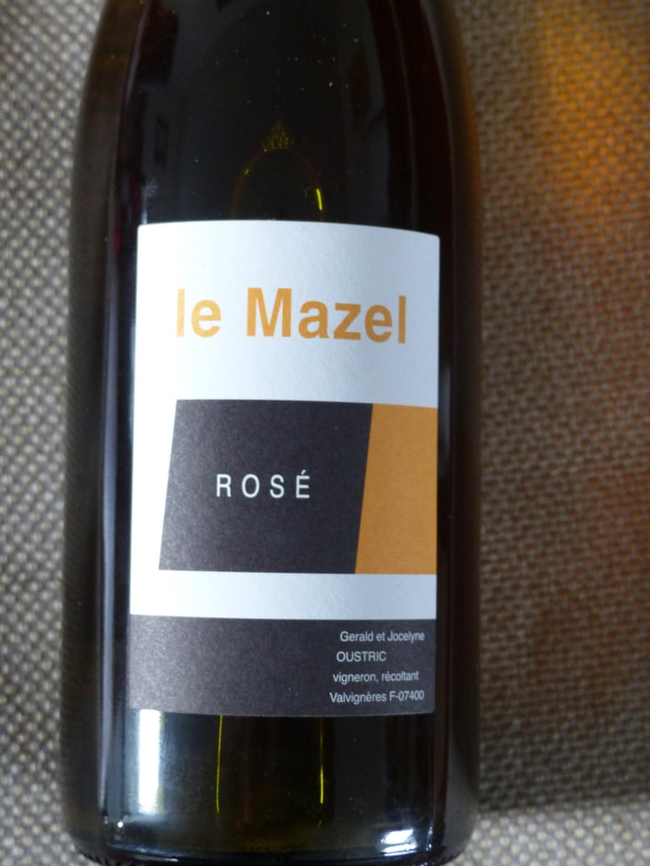 Rosé - Le Mazel - Gérald & Jocelyne Oustric 