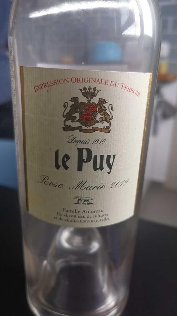 Rose-Marie - Château le Puy - Jean-Pierre & Pascal Amoreau 
