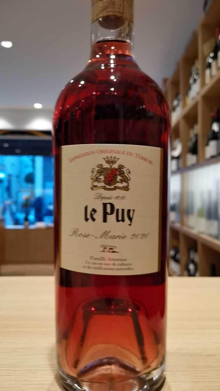 Rose-Marie - Château le Puy - Jean-Pierre & Pascal Amoreau 