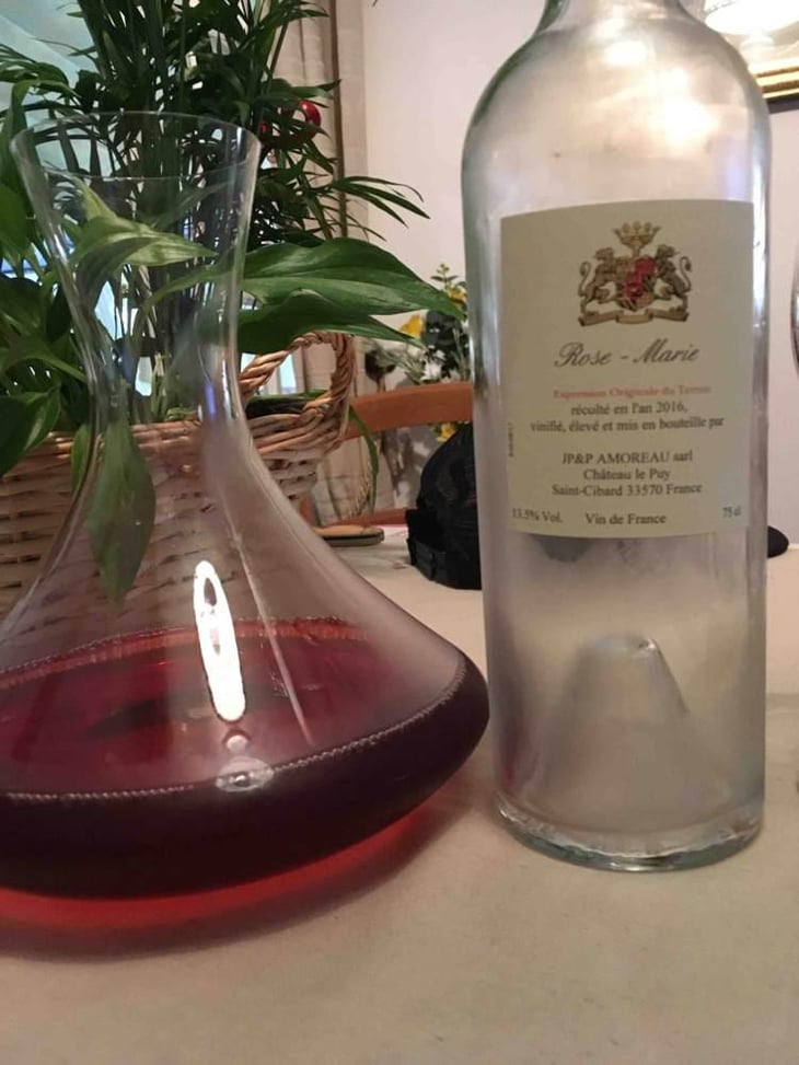 Rose-Marie - Château le Puy - Jean-Pierre & Pascal Amoreau 