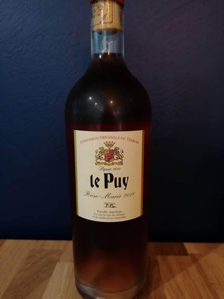 Rose-Marie - Château le Puy - Jean-Pierre & Pascal Amoreau 