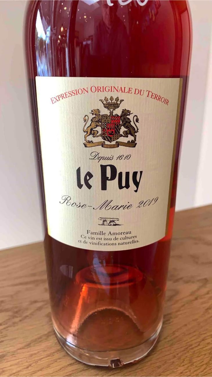 Rose-Marie - Château le Puy - Jean-Pierre & Pascal Amoreau 