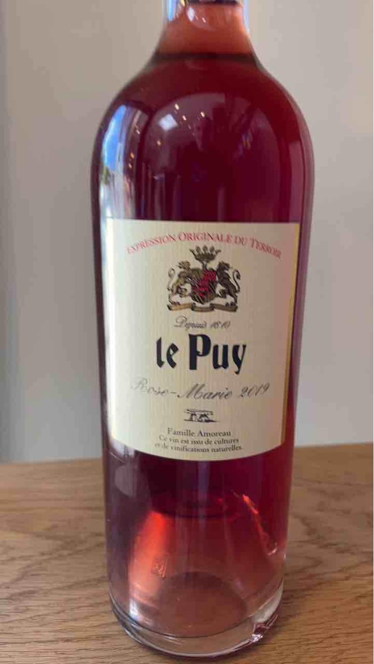 Rose-Marie - Château le Puy - Jean-Pierre & Pascal Amoreau 