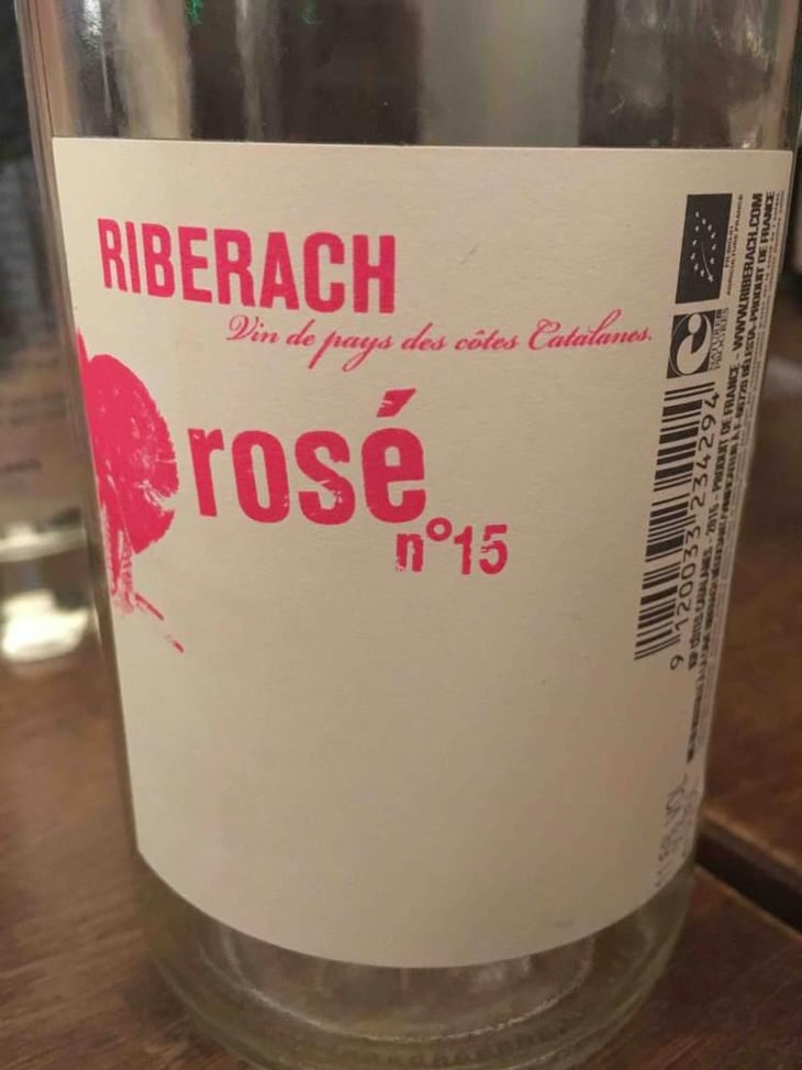 Rosé N° - Domaine Riberach - Guilhem SOULIGNAC, J-M MAILLOLES , Patrick RODRIGUES & Luc RICHARD 