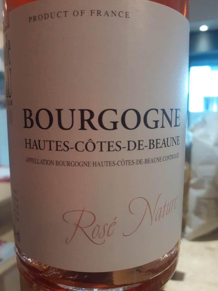 Rose Nature - Domaine Jean-Claude Rateau - Amel Nouar et Jean-Claude Rateau -2020