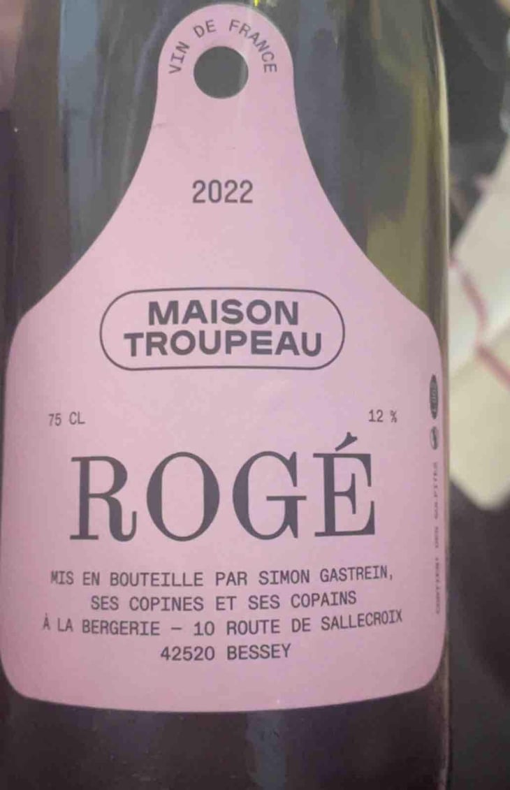 Rosé - Hameau Toucheboeuf - Simon Gastrein 