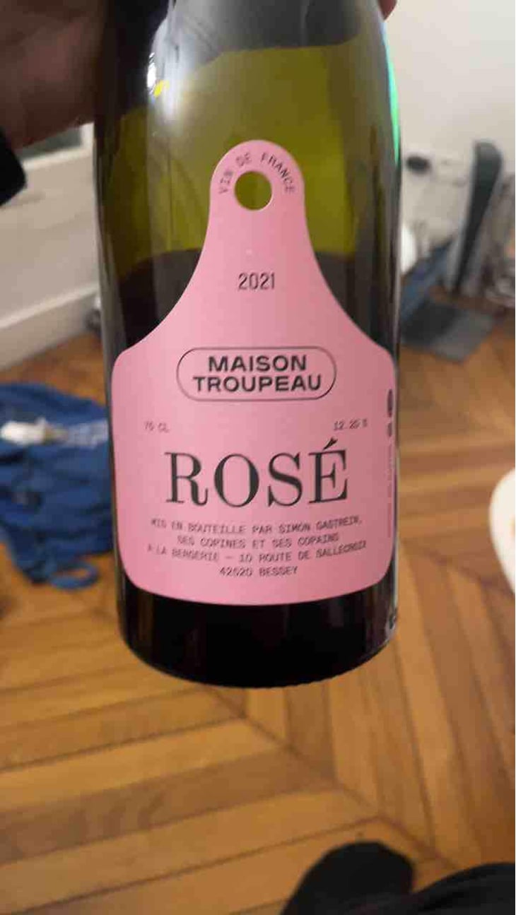 Rosé - Hameau Toucheboeuf - Simon Gastrein 