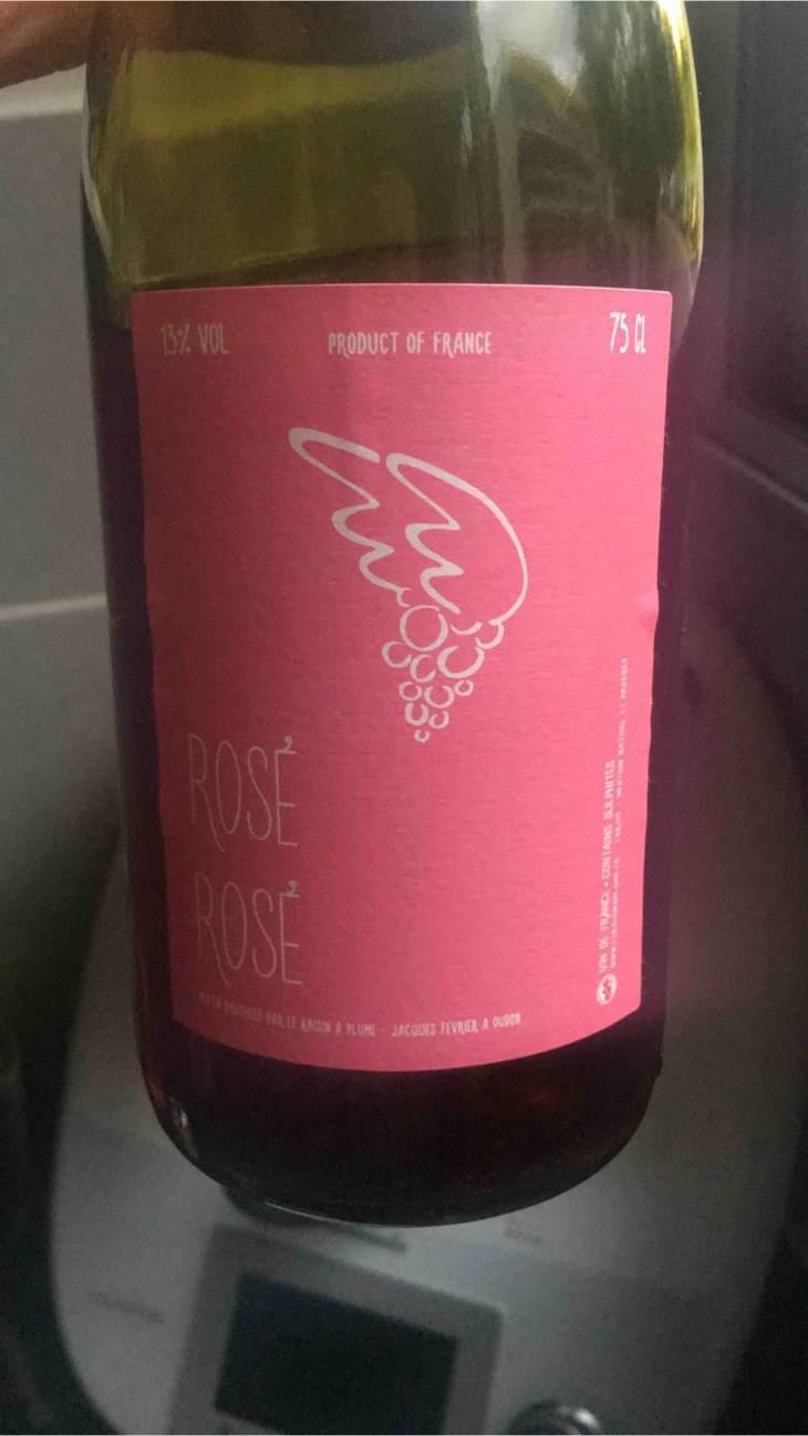 Rosé Rosé - Le Raisin à Plume - Jacques Février 