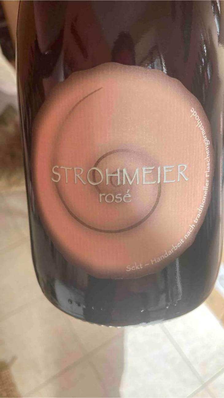 Rosé Sekt Brut Nature - Strohmeier - Franz Strohmeier 