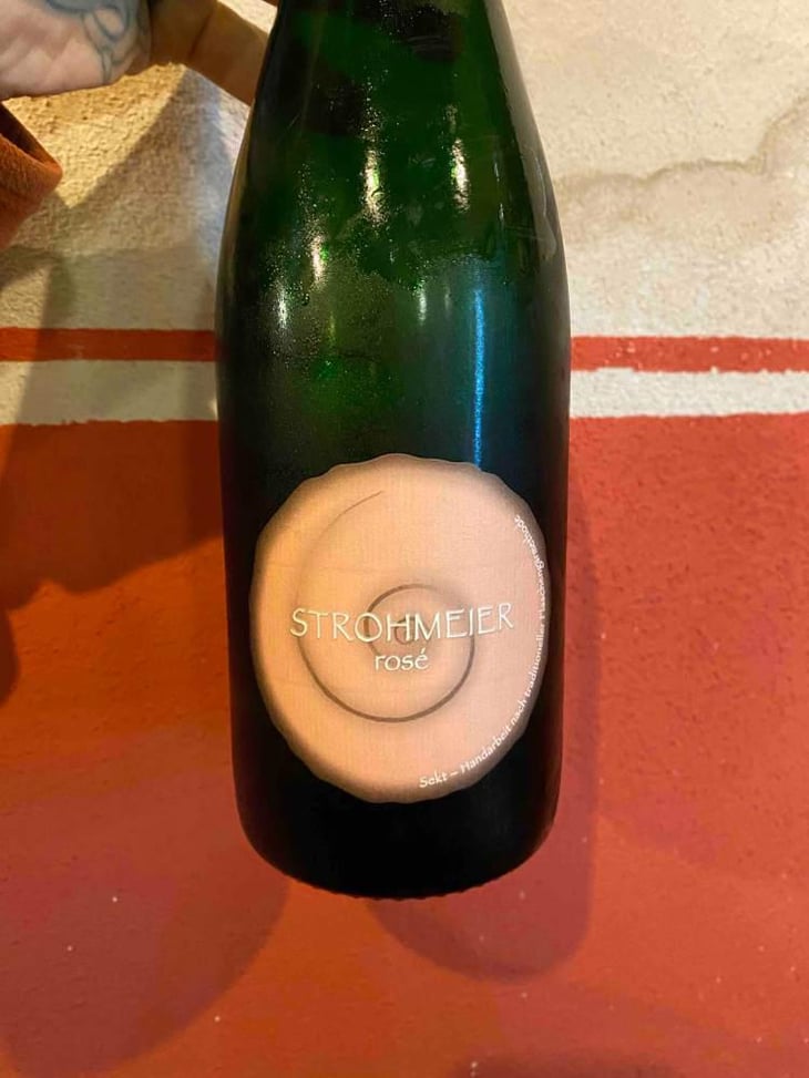 Rosé Sekt Brut Nature - Strohmeier - Franz Strohmeier 
