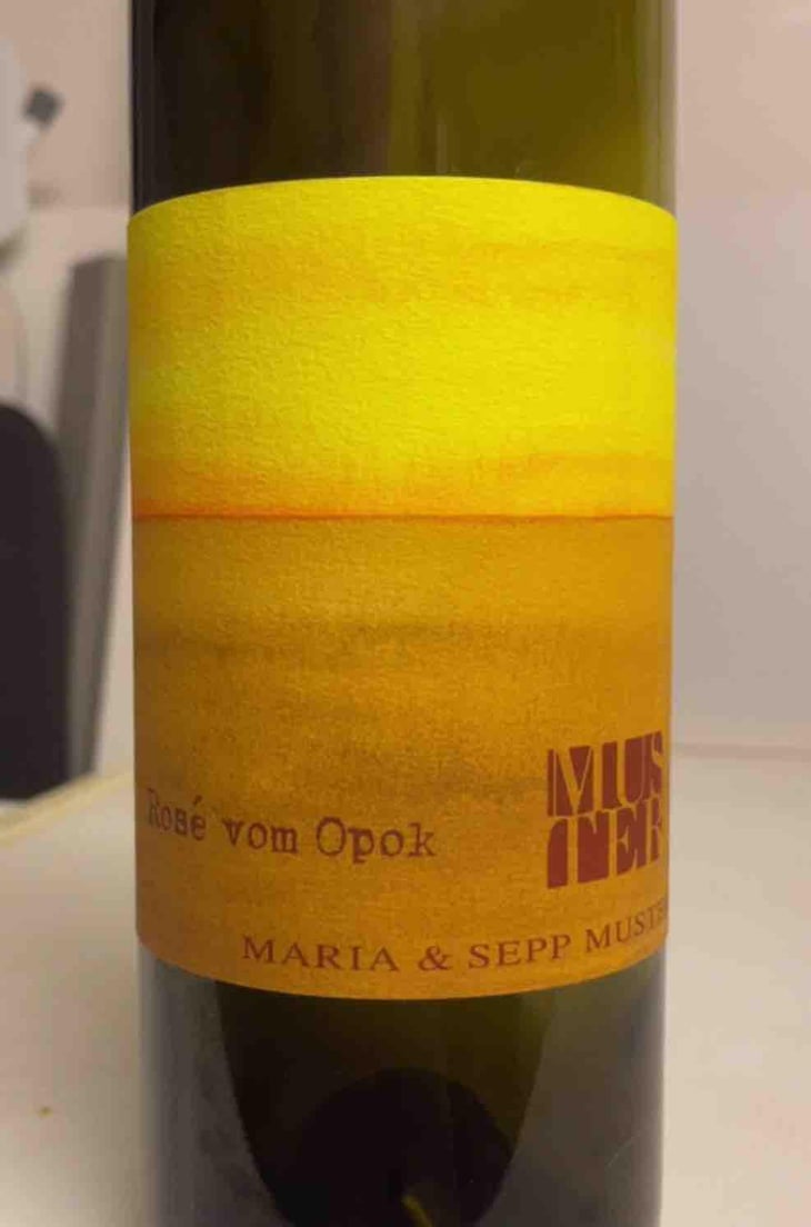 Rosé Vom Opok - Weingut Muster - Maria & Sepp Muster 