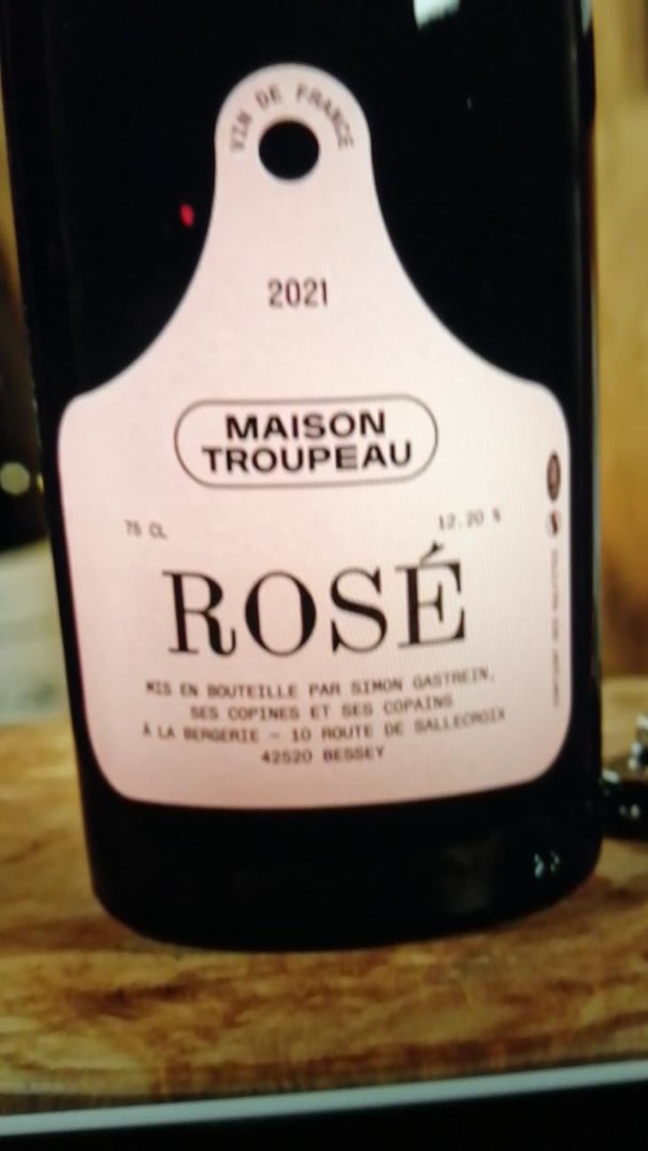 Rosé - Hameau Toucheboeuf - Simon Gastrein 