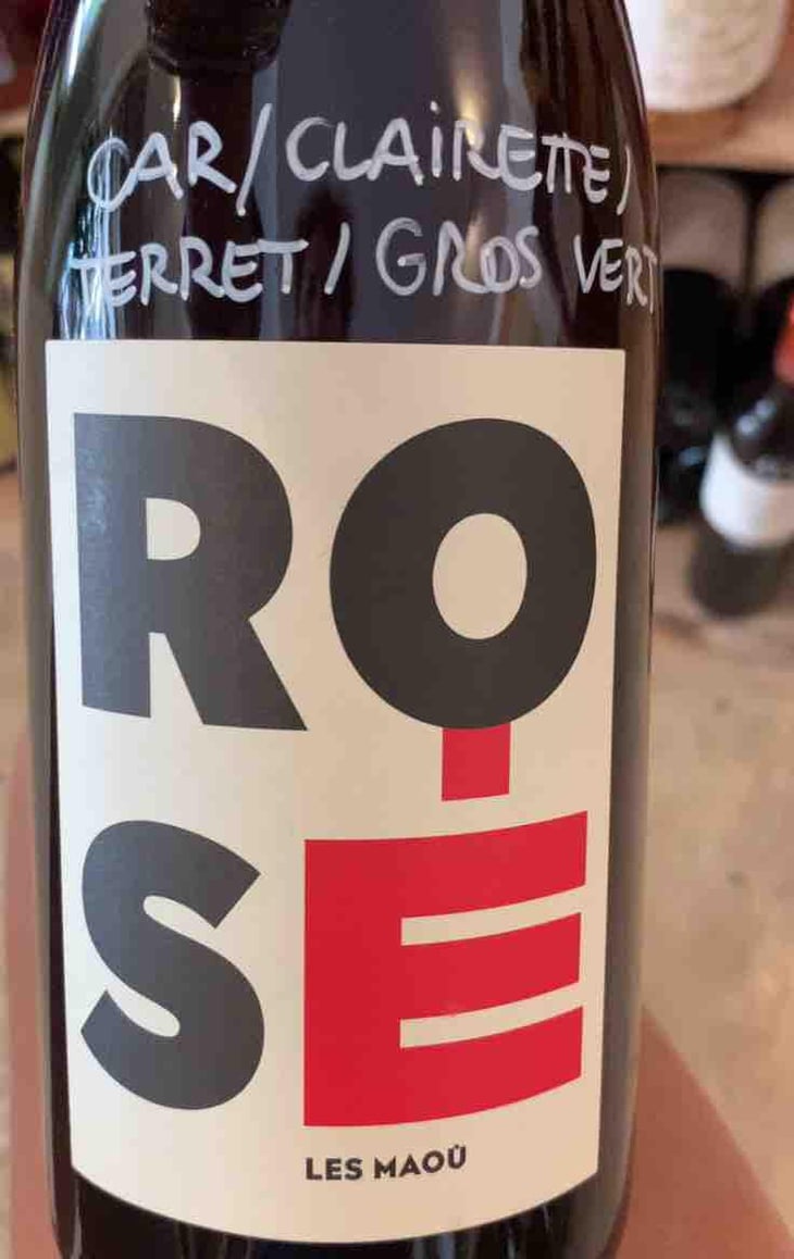 Rosé - Les Maoù - Aurélie & Vincent Garreta -2020
