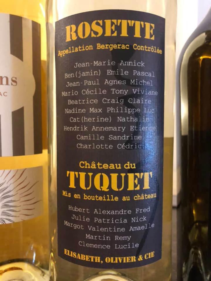Rosette - Chateau du Tuquet - Elisabeth & Olivier Dameron Branchau -2018