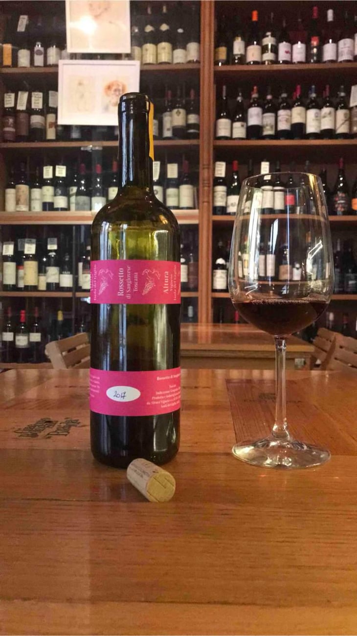 Rossetto di Sangiovese - Altura Vigneto - Francesco Carfagna 