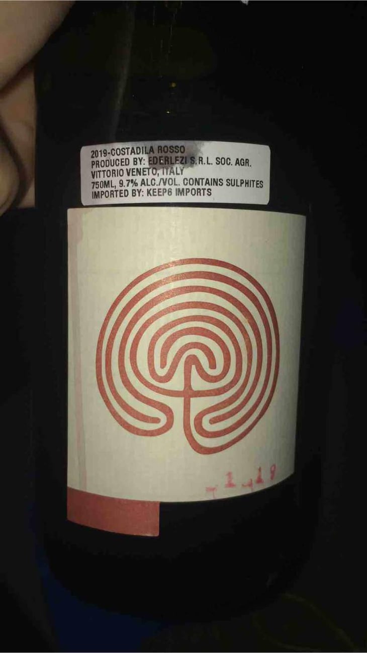 Rosso (2Liter) - Azienda Costadilà - Martina Cieli & Alex Dalla Vecchia -2019