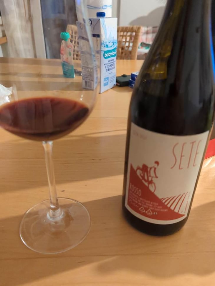 Rosso - Sete - Vini Naturali - Emiliano Giorgi, Arcangelo Galuppi, Martina D’Alessio 